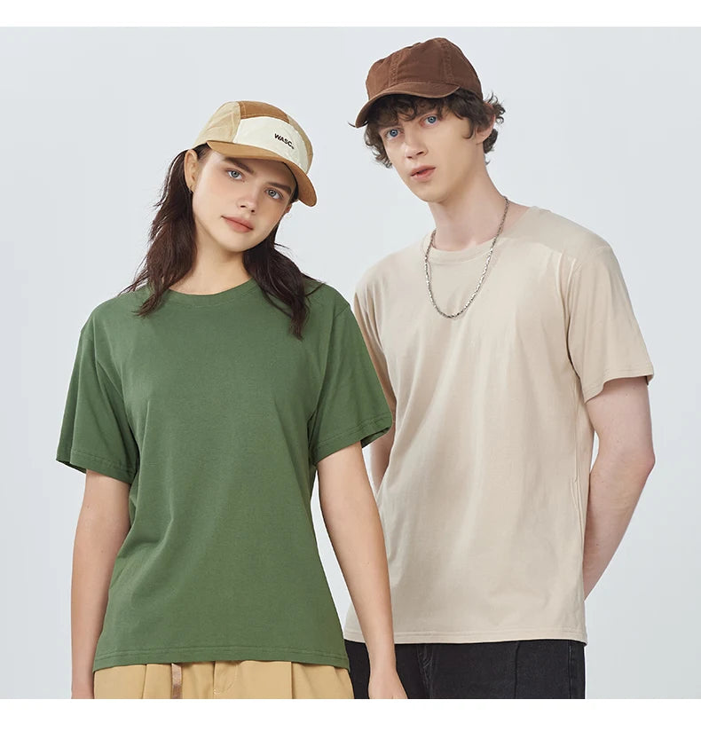 100% Cotton Women’s Loose Fit O-Neck T-Shirt – Casual Short Sleeve Summer Top