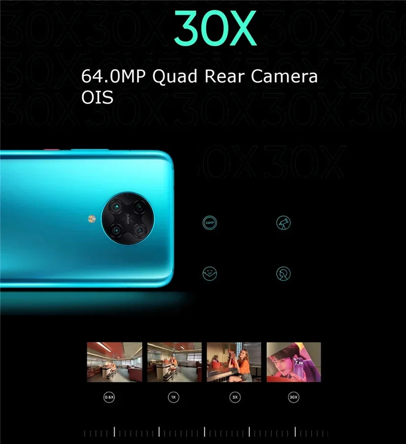 Xiaomi Redmi K30 Pro 5G Smartphone 6.67" Snapdragon 865 Global ROM