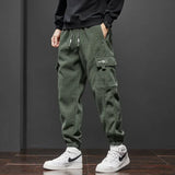 Men’s Casual Elastic Waist Jogger Pants – Spring & Autumn Stretch Straight Fit with Drawstring and Pockets thumbnail 20