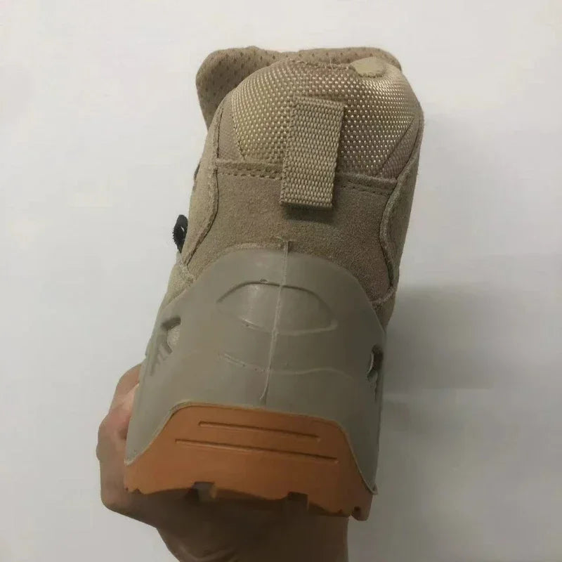 Men’s Outdoor Hiking Shoes – Anti-Slip Climbing Shoes, Size 40–47 | Breathable Suede & Rubber Sole