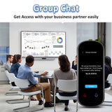 Z2 Instant AI Voice Translator 3.1” Touch Screen Portable Real-Time Translator with Recording & Photo for Travel, Learning, and Meetings thumbnail 3