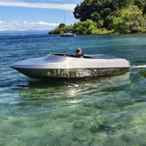 Fully Welded Aluminum Jet Ski Boat Hull Kit – 12ft Sports Yacht for River Racing thumbnail 3