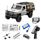 MN MODEL 1:12 RC Toyota Land Cruiser LC79 Rock Crawler MN82S Off-Road Pickup Truck thumbnail 54
