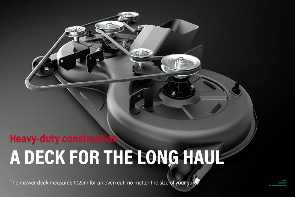 Customized 40″ Riding Lawn Mower Tractor – Quiet, Smooth Ride, Low-Maintenance Petrol Garden Mower
