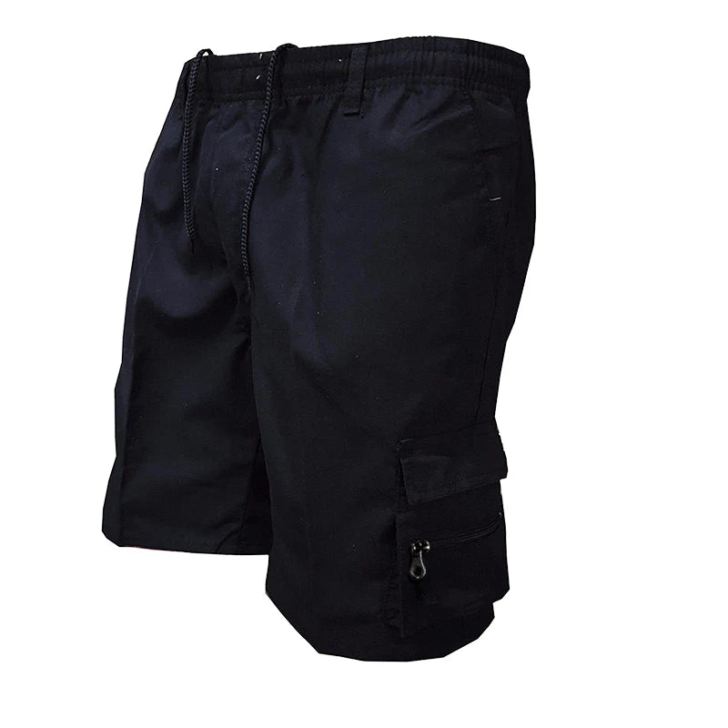 Men’s Casual Cargo Shorts with Big Pockets – Loose Fit Safari Style (Spring/Summer)