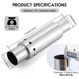 Outdoor Fire Wood Stove Chimney Pipe – Portable Stainless Steel Stove Accessory for Camping & Home Use thumbnail 21