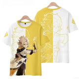 Genshin Impact Cartoon Kids T-Shirt – Unisex Short Sleeve Summer Tee for Boys & Girls thumbnail 4