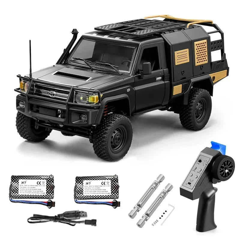 MN MODEL 1:12 RC Toyota Land Cruiser LC79 Rock Crawler MN82S Off-Road Pickup Truck