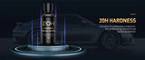 Graphene Ceramic Coating 20H/12H with Self-Healing & UV Track Technology – 10+ Year Car Paint Protection thumbnail 10