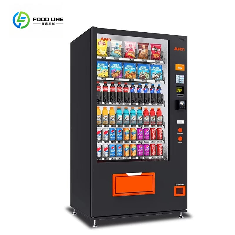 Bottled Water & Snack Automatic Vending Machine – Cold Drink & Snack Dispenser