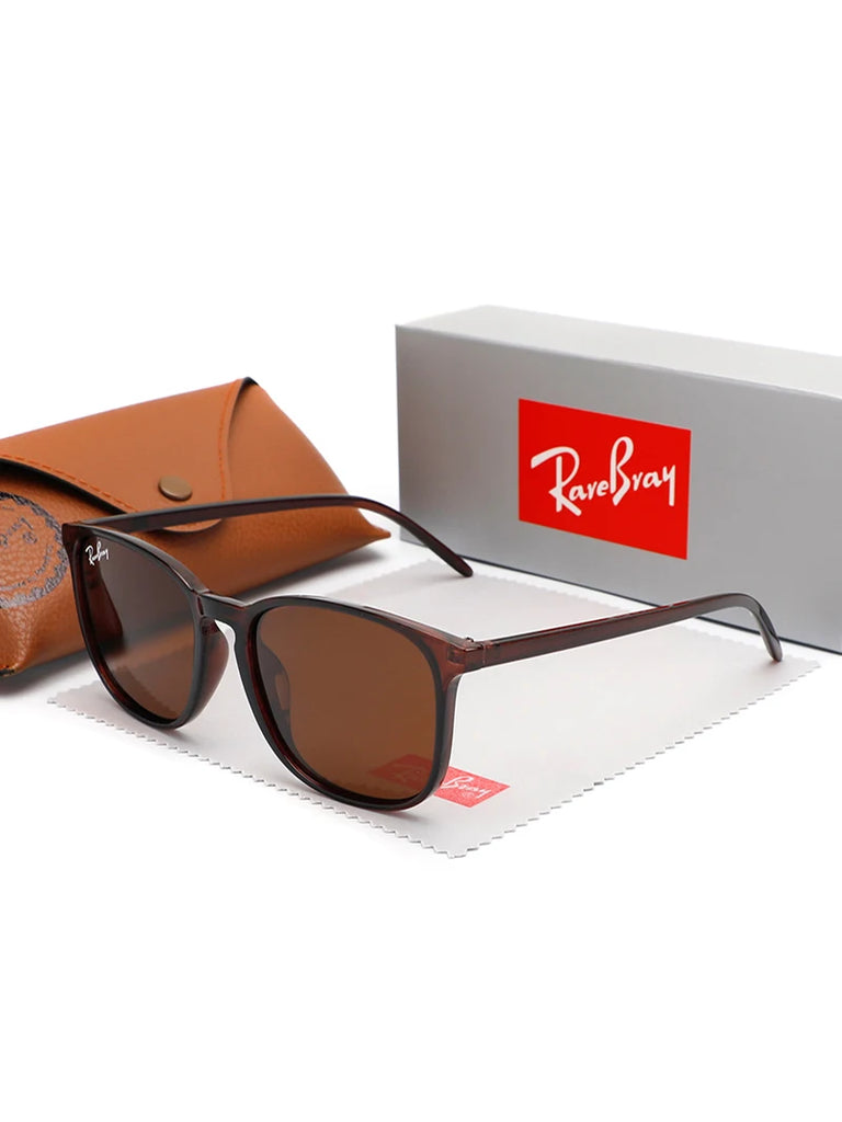 RareBray RB6807 Polarized UV400 Oval Sunglasses – Unisex Outdoor Travel & Driving Anti-Glare Eyewear
