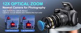 4K HD Digital Camera with Auto Focus & 12X Optical Zoom – 72MP Vlogging Camera for YouTube & Photography thumbnail 8