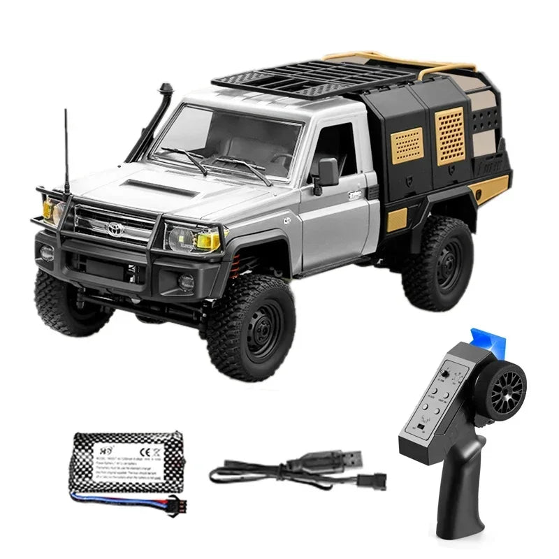 MN MODEL 1:12 RC Toyota Land Cruiser LC79 Rock Crawler MN82S Off-Road Pickup Truck