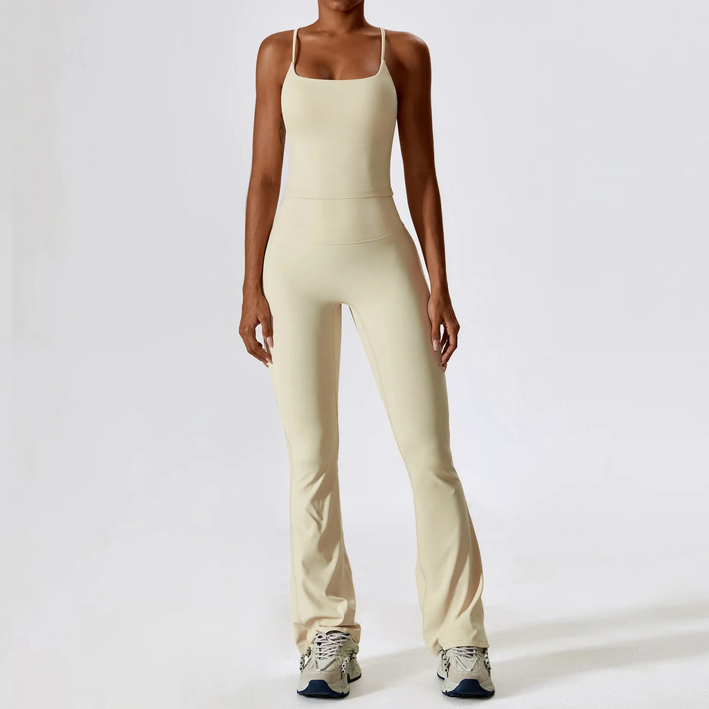 Seamless 2-Piece Women’s Yoga Set – Fitness Leggings & Sports Bra Workout Suit