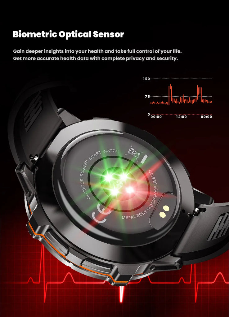 KAVSUMI X3 Outdoor GPS Smartwatch Ultra 2025 1000mAh AMOLED Display 10ATM Waterproof Bluetooth Call Sports Watch