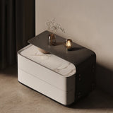 Nordic Minimalist Bedside Table with Storage Drawers – Modern Glamour Nightstand for Bedroom thumbnail 4