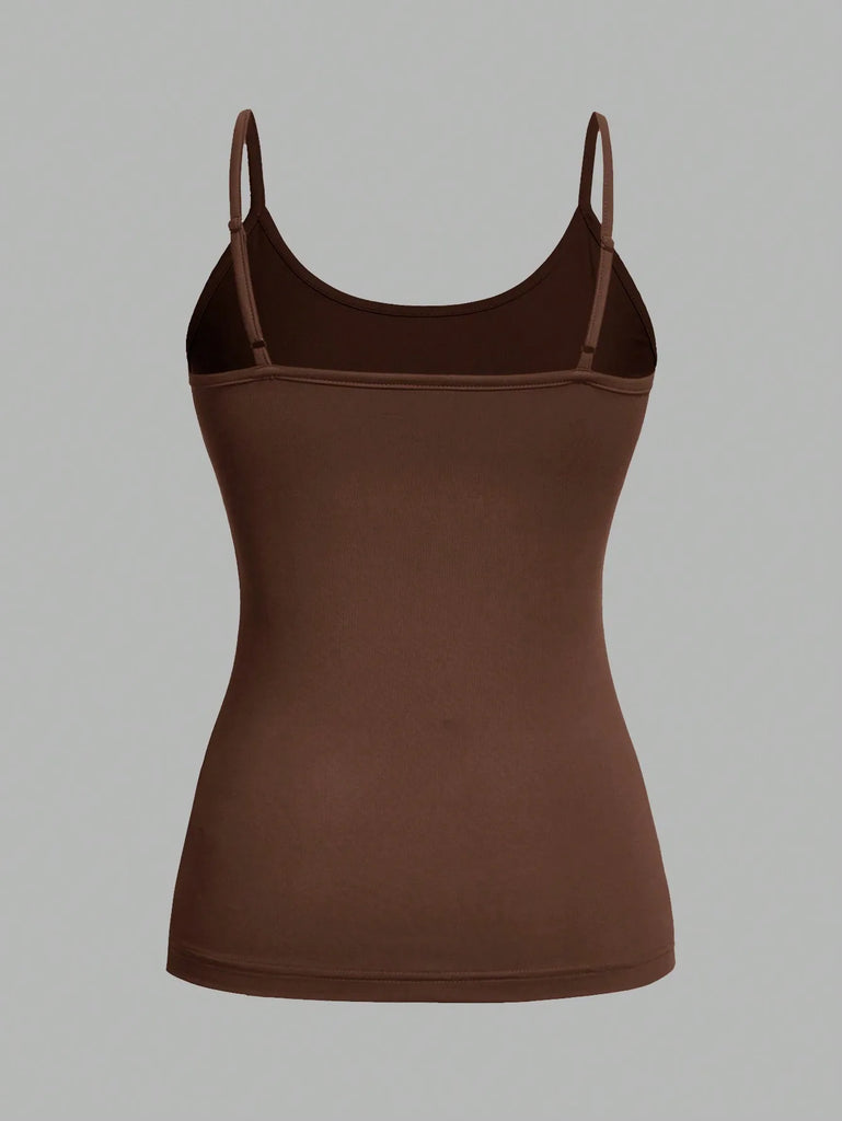 4-Pack Women’s Solid Color Camisole Tank Tops – Adjustable Strap Sleeveless Summer Vests