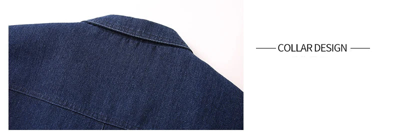 Men’s Solid Denim Jacket – Vintage Casual Slim Fit Cotton Blazer