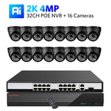 KANTURE 32CH 8MP 4K CCTV Camera System with AI Human Detection – Indoor & Outdoor POE Dome Cameras, Night Vision Security Kit thumbnail 31