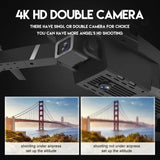 Professional E88 Pro 4K HD Camera Drone WiFi FPV Foldable RC Quadcopter Helicopter for Kids and Adults thumbnail 3