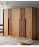 Luxury Modern Wooden Wardrobe with Sliding Doors and Storage Drawers – Nordic Style Bedroom Closet Furniture thumbnail 24