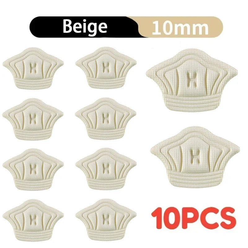 5 Pairs Adjustable Shoe Heel Pads – Insoles for Sports & Everyday Shoes