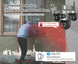 LS VISION 20MP 4-Lens Three Screen 4G/WiFi Solar Security Camera with 10X Optical Zoom and Auto Tracking thumbnail 13
