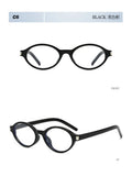 Oval Rice Nail Retro Fashion Sunglasses – Customizable Myopia Lenses 0~-6.0 thumbnail 19