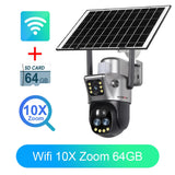 LS VISION Dual Screen Solar Camera 10X Zoom Outdoor WIFI/4G PTZ CCTV with Light Alarm thumbnail 36