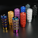 LW 95mm Aluminum Anti-Skid Car Gear Shift Knob – Universal Shifter Lever Head with 8mm 10mm 12mm Adapters – 9 Colors thumbnail 11