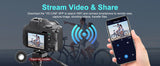 4K HD Digital Camera with Auto Focus & 12X Optical Zoom – 72MP Vlogging Camera for YouTube & Photography thumbnail 16