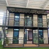 Two-Storey Expandable Container House 20ft / 40ft Modular Shipping Home – 2 to 4 Bedrooms Custom Movable Building thumbnail 4