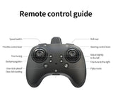 K500 MAX 2.4G Remote Control Fighter Jet Drone with Screen & 360° Rolls thumbnail 38