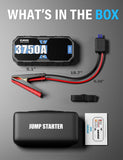 Car 6250A 30000mAh Portable 12V Jump Starter Power Bank Auto Battery Charger Booster thumbnail 14