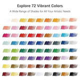 72/120/180/260 Color Lead Pencil Set – Vibrant Watercolor-Style Erasable Art Pencils for Artists & Beginners thumbnail 11