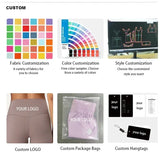 Women’s 2-Piece Seamless Gym Set – Strappy Yoga Bra & High-Waist Scrunch Shorts Workout Suit thumbnail 7