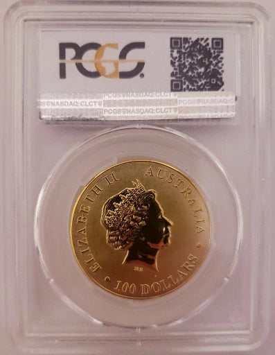 2012-P Australia Kangaroo Graded Coin MS70 – Sealed Collectible in Display Case