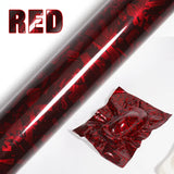 300cm High Gloss Forged Carbon Fiber Vinyl Wrap Film – Black, Gold, Silver, Red – 30/50cm Width PVC Car Hood Adhesive Sticker thumbnail 28