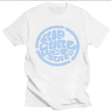 Men's Rip Curl Vintage Print Short Sleeve T-Shirt – 100% Cotton, Casual Streetwear Tee thumbnail 12