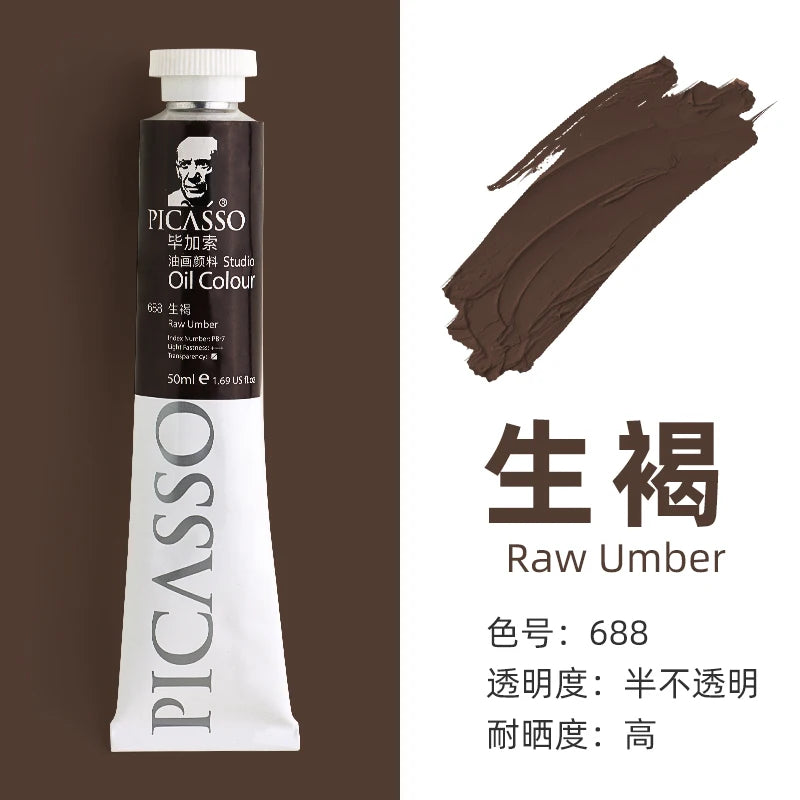 170ml Phoenix Large Tube Oil Paint – Non-Toxic, High Tint Strength, Mixable Artist Paint for Canvas & DIY Art
