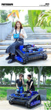 Customised Remote-Controlled All-Terrain Lawn Mower Robot – Self-Propelled Zero-Turn Petrol Mower thumbnail 22