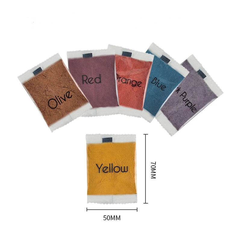 24 Color Cold Water Tie Dye Pigment Kit for Cotton & Linen – DIY Multi-Colour Garment Dye Set