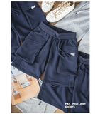Maden Men’s Japanese P44 Knitted Cargo Shorts with Large Pockets – Summer Amekaji Workwear Shorts thumbnail 11