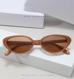 2pcs Retro Cat Eye Sunglasses for Women & Men – Rivet Triangle Fashion Sun Glasses, Multi-Color thumbnail 7