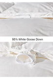 Goodnight Kiss 100% White Goose Down Comforter – Soft Luxury Warm Duvet for Winter, Spring & Autumn thumbnail 14