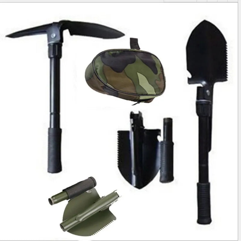 Foldable Portable Truck-Mounted Engineer Shovel – Multi-Purpose Survival & Camping Tool