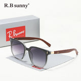 Fashion Vintage UV400 Rectangle Sunglasses – Wooden Frame Classic Travel & Driving Eyewear for Men thumbnail 7