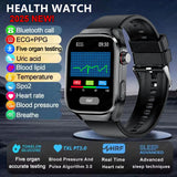 GUHUAVMI Micro Physical Examination Smart Watch with ECG, Uric Acid & Five-Organ Health Monitoring thumbnail 38