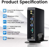 Core i9-9880H Mini Desktop PC – High-Performance Gaming & Office Mini Host thumbnail 2