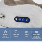 Electric 3D Kneading Shiatsu Neck Massager U-Shaped Pillow with Heat and Vibration – Memory Foam Cervical and Shoulder Pain Relief thumbnail 9